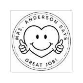 Aangepast lesgeven Gift Stamp Terug naar school Zelfinktende Stempel (Design)