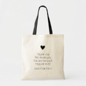 Aangepast lesgeven - Kinder handschrift uploaden Tote Bag (Voorkant)