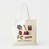 Aangepast leslokaal voor leraar aan de school Onde Tote Bag (Voorkant)