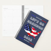 Aangepast LET GAAT BRANDON Funny FJB maandelijks Planner (Display)