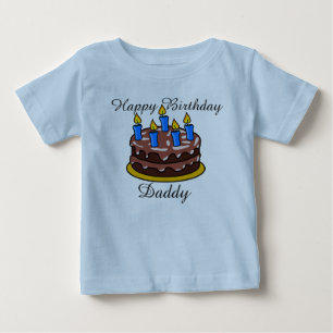 Aangepast leuk Happy Birthday baby Shirt