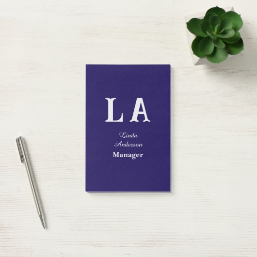 Aangepast levendig professioneel post-it® notes (Kantoor)