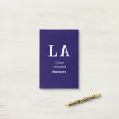Aangepast levendig professioneel post-it® notes (Op bureau)