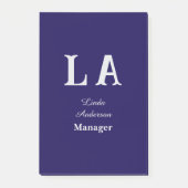 Aangepast levendig professioneel post-it® notes (Voorkant)