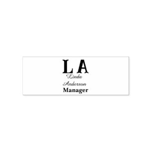 Aangepast levendig professioneel  zelfinktende stempel