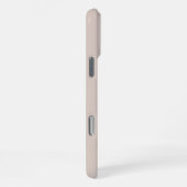Aangepast Licht Ecru Beige Neutraal Crème Kleur iPhone Hoesje (Rechterkant)