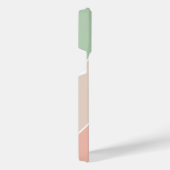 Aangepast licht Mint Groen Blauw Perzik Sinaasappe iPhone Hoesje (Rechterkant)