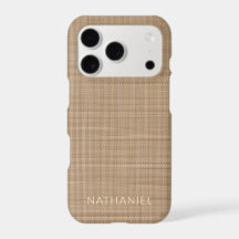 Aangepast lichtbeige Tan Taupe Brown gekleurd