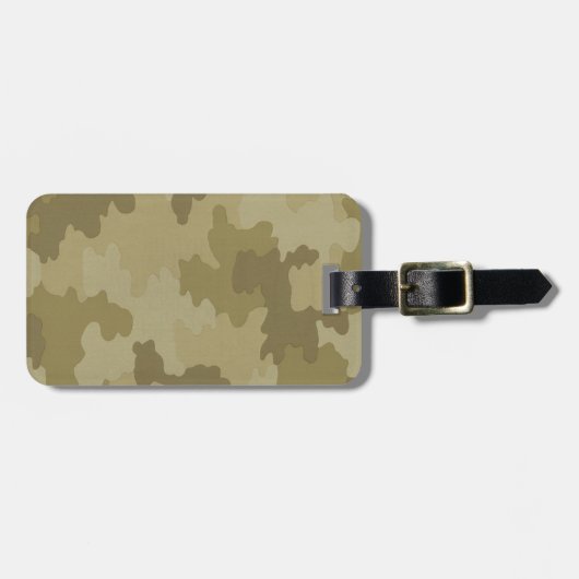 Aangepast lichtcamouflage-Bagagelabel Bagagelabel (Voorkant horizontaal)