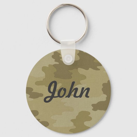Aangepast lichtcamouflage-Sleutelhanger Sleutelhanger (Voorkant)