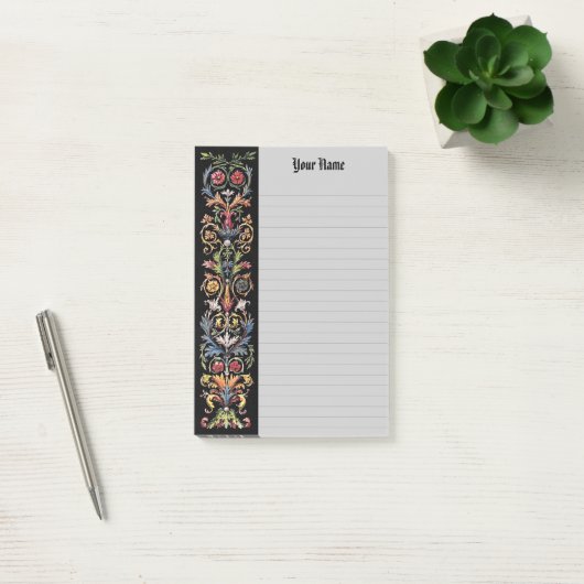 Aangepast lichtgevend  kunstwerk gelinkt post-it® notes (Kantoor)