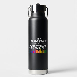 Aangepast Liever Op Een Concert Grappige Muziek Li Waterfles