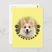 Aangepast Lijst hondenportret Briefkaart (Voorkant / Achterkant)