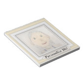 Aangepast Lijst om je kunst of foto toe te voegen Notitieblok (Schuin)