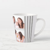 Aangepast Lijst voor Collage Rectangle Foto's uit  Latte Mok (Rechts)