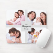 Aangepast Lijst voor Collage Rectangle Foto's uit  Muismat (Met muis)