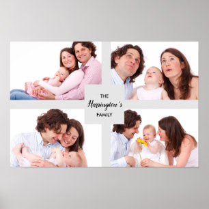 Aangepast Lijst voor Collage Rectangle Foto's uit Poster