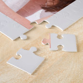 Aangepast Lijst voor fotocollage-inktpatroon met v Legpuzzel (Zijkant)