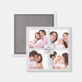 Aangepast Lijst voor fotocollage-inktpatroon met v Magneet (Voorkant / Achterkant)