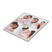 Aangepast Lijst voor fotocollage-inktpatroon met v Tegeltje (Zijkant)