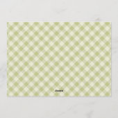 Aangepast Lijst voor foto's Happy Easter Greeting Feestdagenkaart (Achterkant)