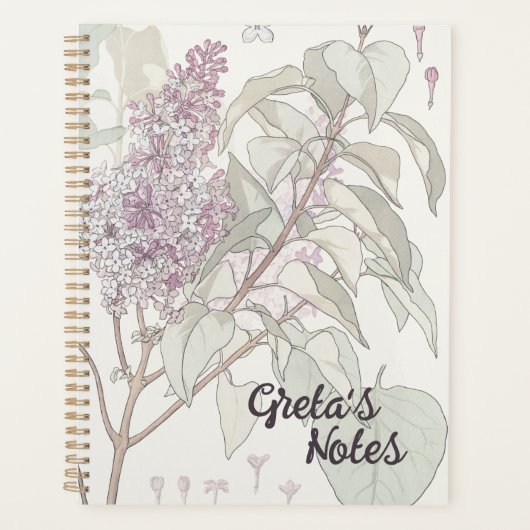 Aangepast Lila Planner (Voorkant)