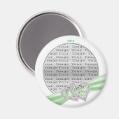 Aangepast Limoen lint magneet (Voorkant / Achterkant)