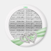 Aangepast Limoen lint magneet (Voorkant)