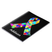 Aangepast lint voor autisme notitieboek (Linkerzijde)