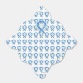 Aangepast lintje blauw bewustzijn: professorboxen  bedankdoosjes (Uitgevouwen)