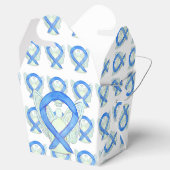 Aangepast lintje blauw bewustzijn: professorboxen  bedankdoosjes (Geopend)