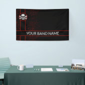 Aangepast lintje Punk metalen gebanner Spandoek (Beurs)