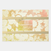 Aangepast lintje voor alle inkepingen inpakpapier vel (Voorkant 2)