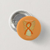 Aangepast lintje voor nierkanker Engel-bewustzijn Ronde Button 3,2 Cm (Voorkant /achterkant)