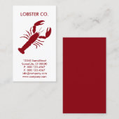 aangepast lobbybedrijf visitekaartje (Voorkant / Achterkant)