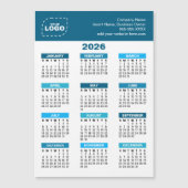 Aangepast logo 2026 Agenda Zakelijke magneet (Voorkant)