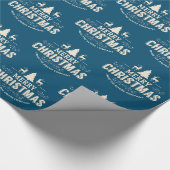 Aangepast Logo, aangepast kerstpapier Cadeaupapier (Hoek)