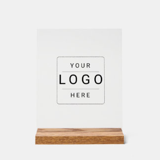 Aangepast logo acryl bord