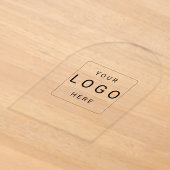 Aangepast logo acryl uitnodigingen (Laagn)
