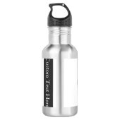 Aangepast Logo bedrijf Waterfles (Achterkant)