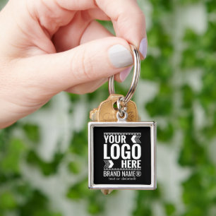 Aangepast logo, bedrijfs- of merklogo gepersonalis sleutelhanger