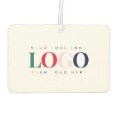 Aangepast Logo bedrijfscorrectangle Luchtverfrisser (Achterkant)