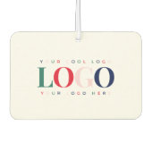 Aangepast Logo bedrijfscorrectangle Luchtverfrisser (Voorkant)