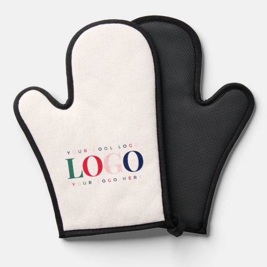 Aangepast Logo bedrijfscorrectangle Ovenwant (Voorkant / Achterkant)