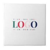 Aangepast Logo bedrijfscorrectangle Tegeltje (Voorkant)