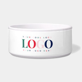 Aangepast Logo bedrijfscorrectangle Voerbakje