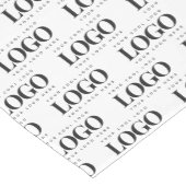 Aangepast Logo bedrijfspatroon voor rechthoek Korte Tafelloper (Hoek)