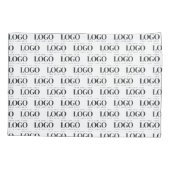 Aangepast Logo bedrijfspatroon voor rechthoek Kussensloop (Achterkant)