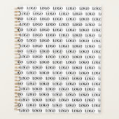 Aangepast Logo bedrijfspatroon voor rechthoek Planner (Voorkant)