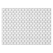 Aangepast Logo bedrijfspatroon voor rechthoek Tafelkleed (Voorkant (Horizontaal))